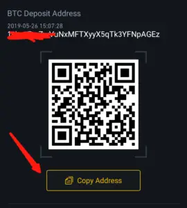 Binance Bitcoin Wallet Address