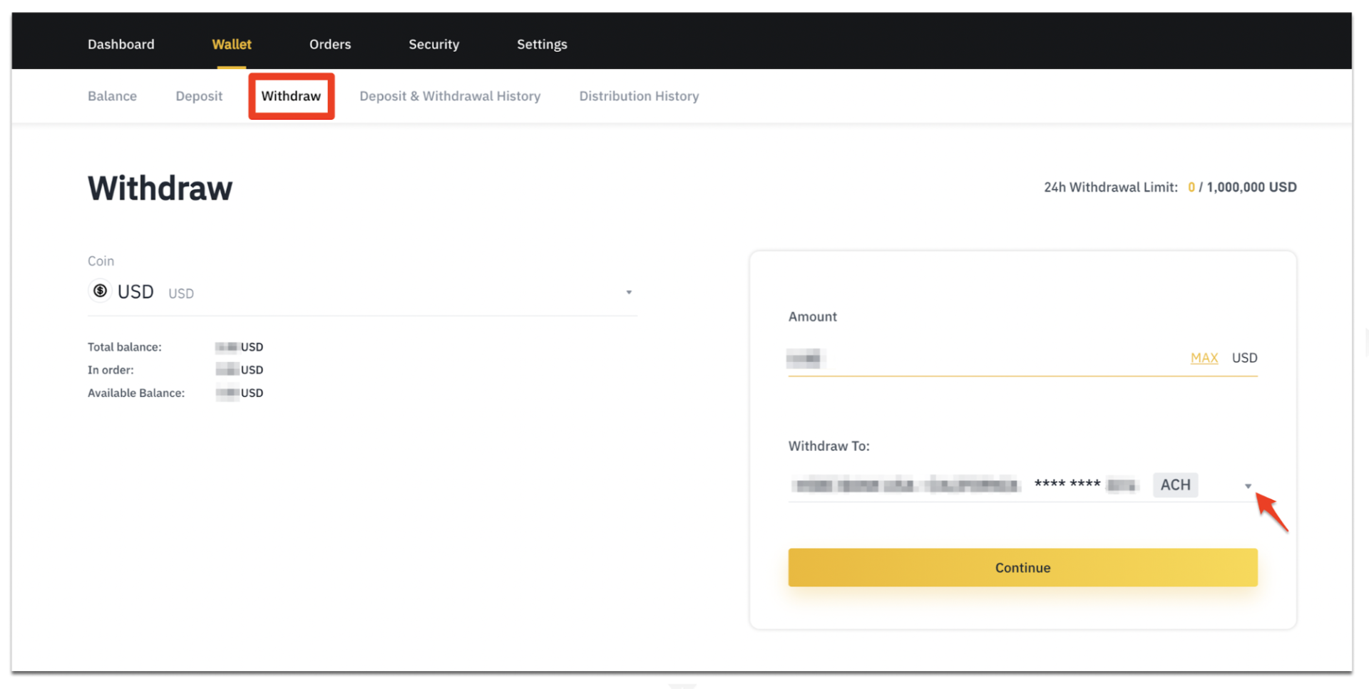 how to add bank account to binance us